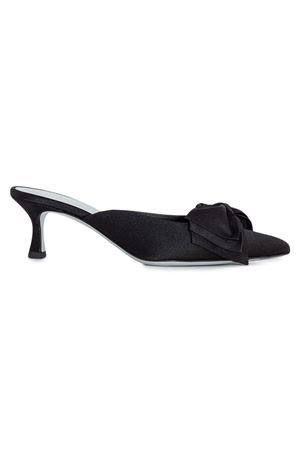 Black satin Solis mules ROBERTO FESTA | SOLISBLACK